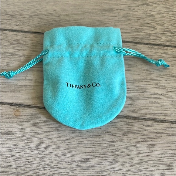 Tiffany & Co. Blue Drawstring Pouch - Picture 1 of 5